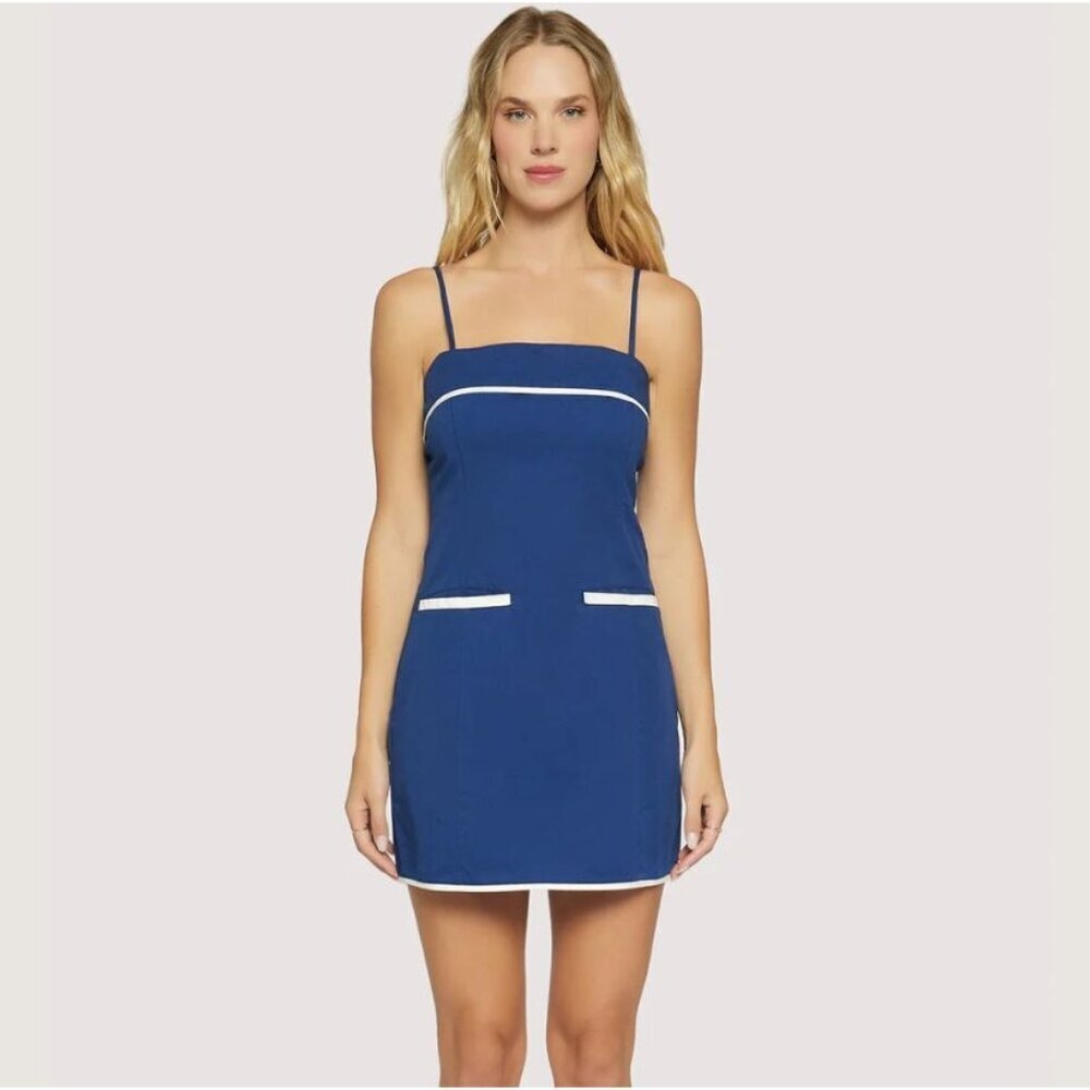 Lost + Wander Sailor's Voyage Mini Dress Navy Size L WDWH13597